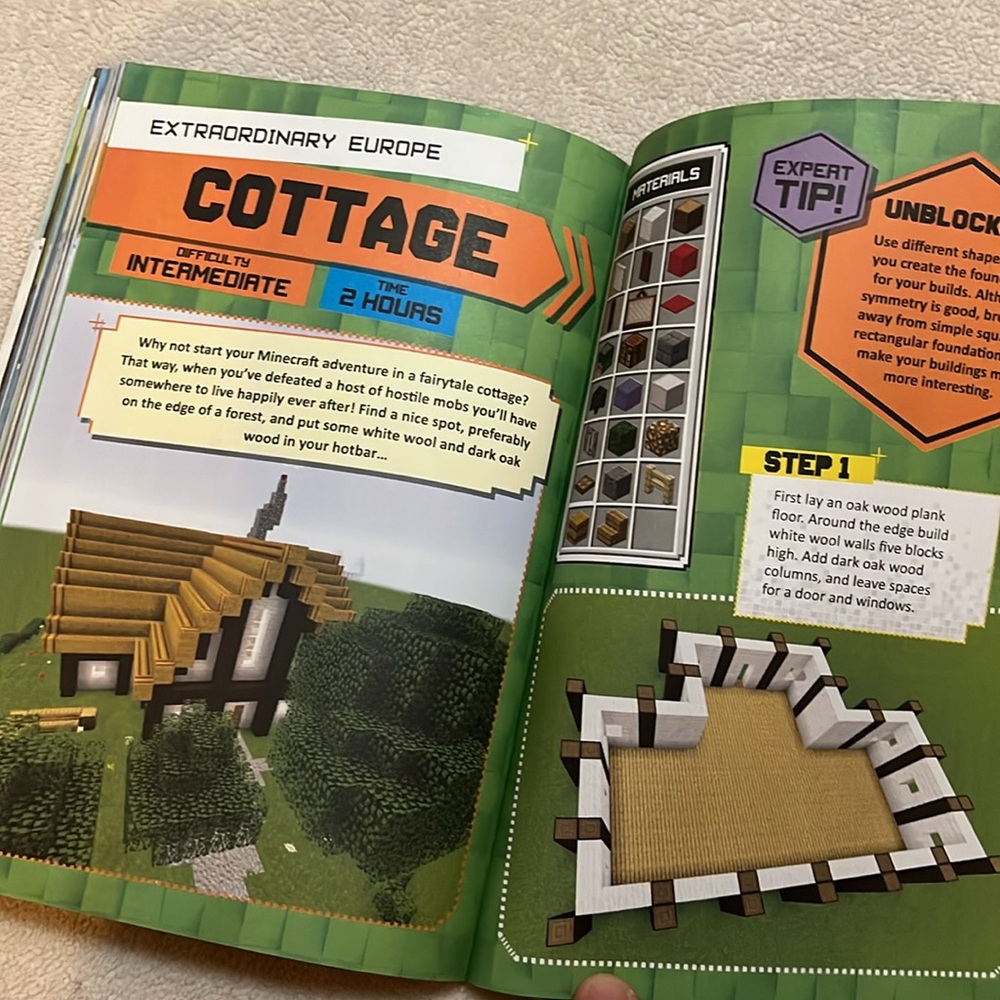 Minecraft Master Builder Book - Picture 5 of 5